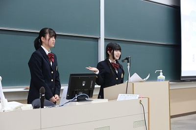 SSP生徒による司会進行