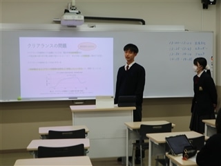 2/17ピアティーチングでの発表の様子